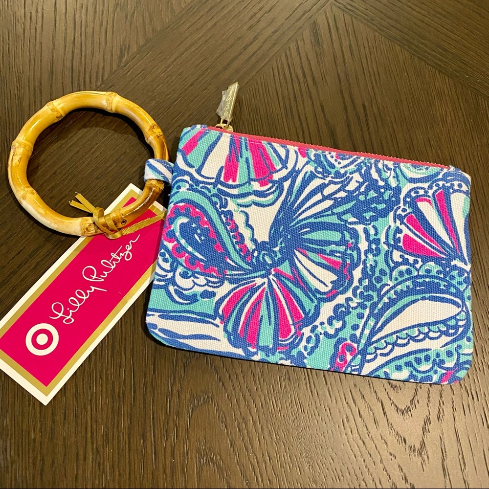 Lilly Pulitzer x Target Bamboo Wristlet *NWT*